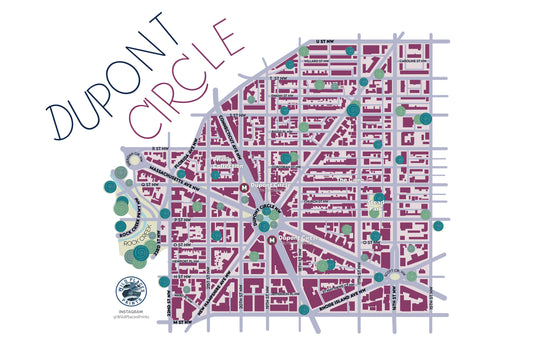 Dupont Circle Neighborhood Print